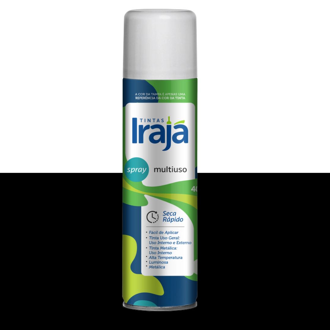 IRAJ� SPRAY PRETO FOSCO 400ML